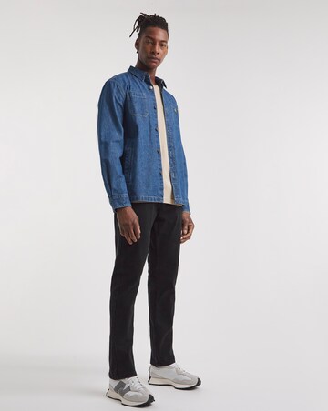 Black Straight Fit Stretch Jeans