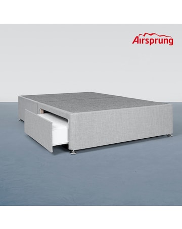 Airsprung Fabric Divan Base with 2 Drawers