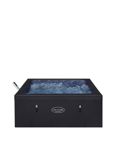 Lay-Z-Spa Stockholm AirJet 6 Black Square Thermacore