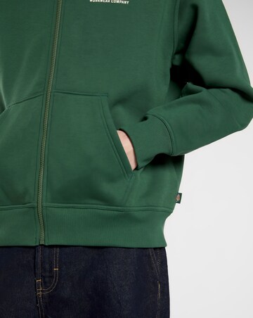 Dickies Bolivar Zip Through Hoodie - Pine
