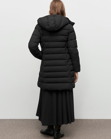 Mango Double Zip Hooded Puffer Coat