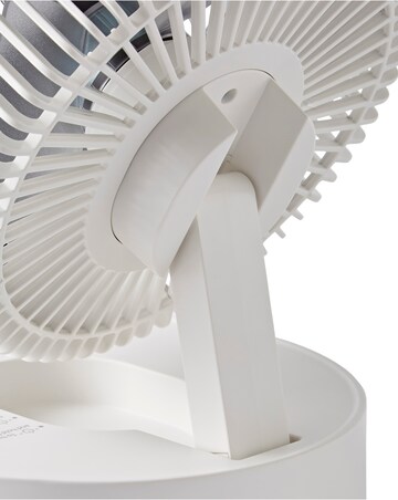 Morphy Richards Air Flex 6in Portable Oscillating USB Fan White/Grey