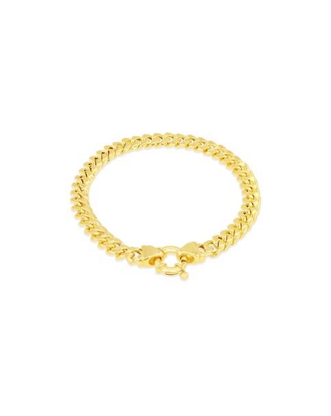 9ct Yellow Gold Cuban Link Bracelet