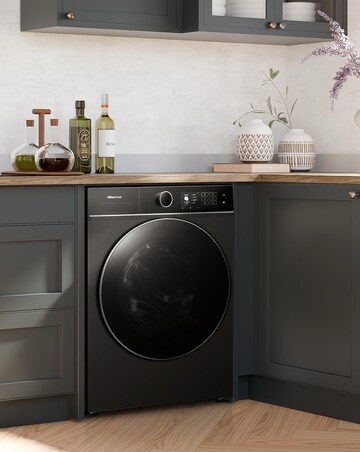 Hisense KitchenFit 5i Series WF5I1045BBQ 10.5kg Washing Machine - Black