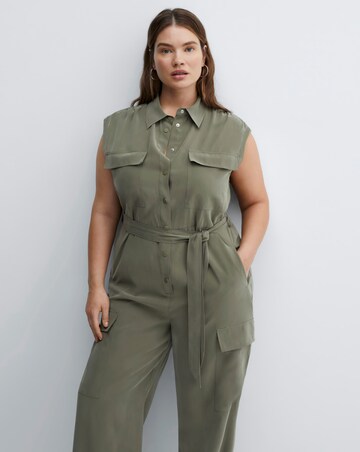 Mango Daily Pocket Cargo Jumpsuit