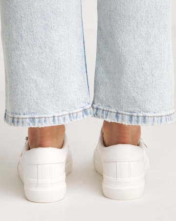 Kate Lace Up Zip Detail Chunky Trainers - Extra Wide Fit (EEE)