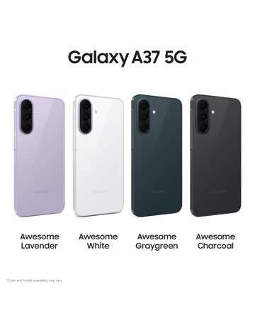 Samsung Galaxy A37 5G 256GB - Awesome Charcoal
