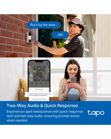 TP-Link Tapo D210 2k Video Doorbell With Chime