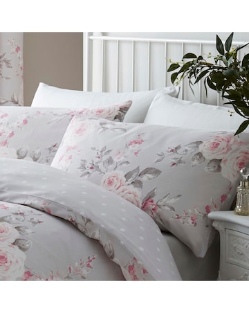Catherine Lansfield Canterbury Cotton Blend Duvet Cover Set