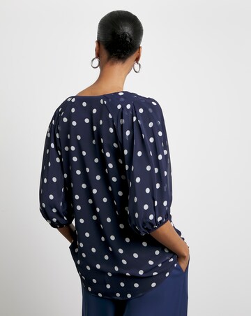 Joanna Hope Puff Sleeve Blouse