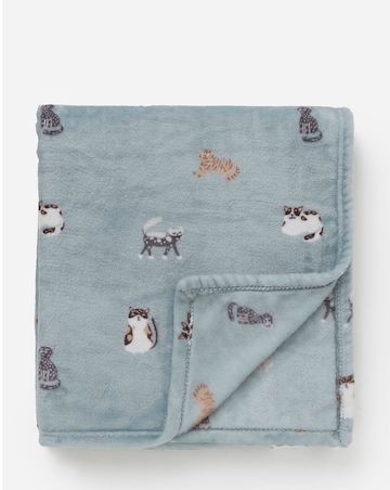 Kitty Kat Fleece Throw