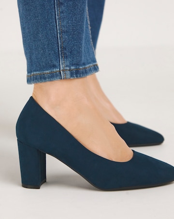 Dorothy Comfort Flexible Court Shoe - Wide Fit (E)