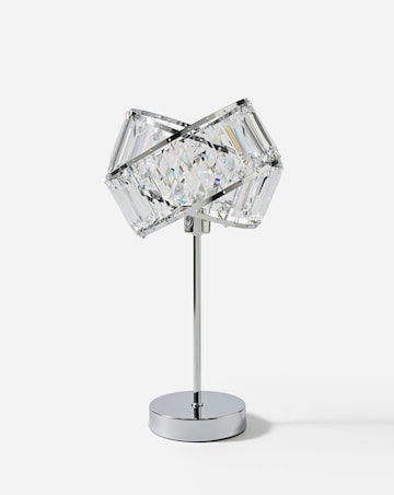 Juno Chrome & Acrylic Table Lamp