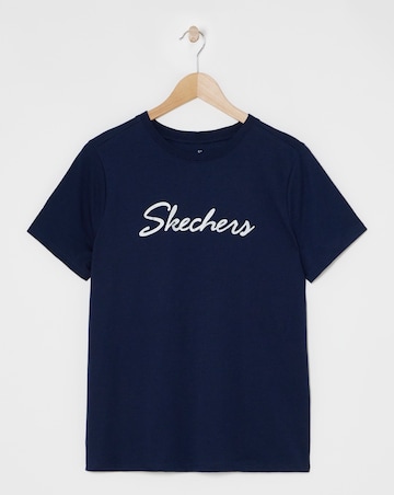 Skechers Metallic Logo Tee