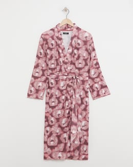 Plisse Kimono Dressing Gown
