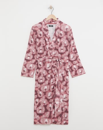 Plisse Kimono Dressing Gown