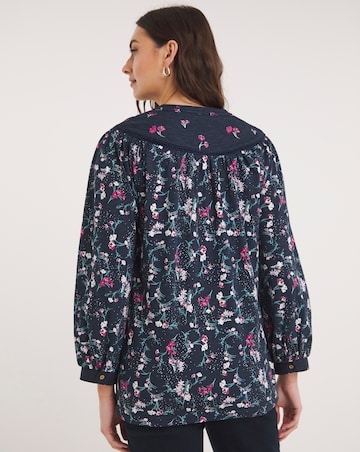 Julipa Mixed Print Jersey Top