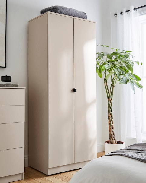 Ellison Ready Assembled 2 Door Wardrobe