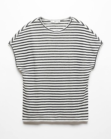 Mango 100% Linen T-shirt