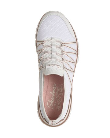 Skechers White Graceful Purecrush Trainers - Standard Fit (D)