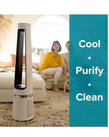 Smart 2-In-1 Air Bladeless Fan