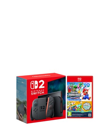 Nintendo Switch 2 Console + Super Mario Bros. Wonder bundle