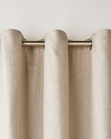 Brushed Eyelet Curtains