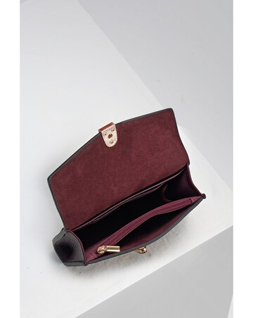 Luella Grey Leontina Black Cherry  Medium Purse
