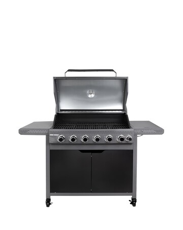 George Foreman 6+1 Burner Gas BBQ with Side Burner