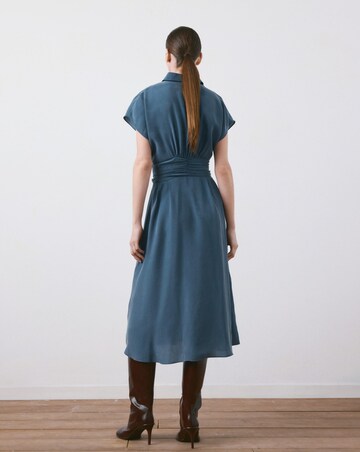Mango Belt Shirt Dress Maca