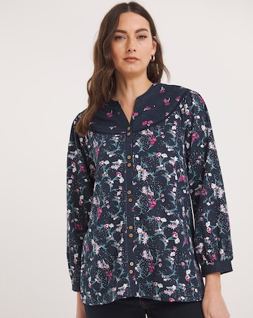 Julipa Mixed Print Jersey Top