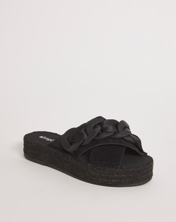 Ekin Flatform Espadrille Sandals - Extra Wide Fit (EEE)