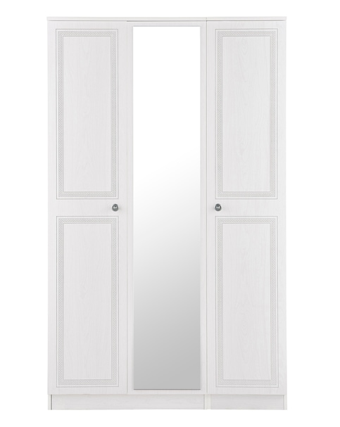 Richmond 3 Door Mirrored Wardrobe