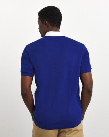 Lacoste Royal Blue Badge Polo Shirt