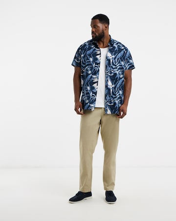 Jack & Jones Honolulu Printed Shirt - Navy