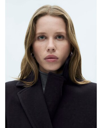 Mango Double Breasted Wool Coat