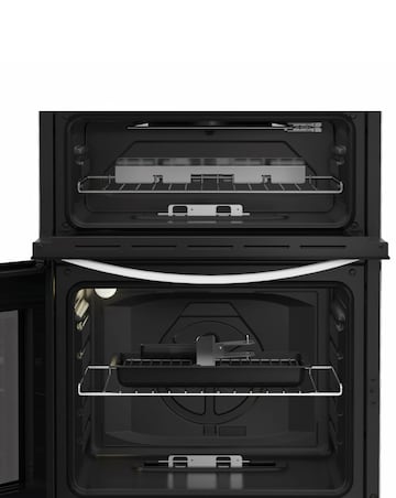 Indesit IDG6GW 60cm Gas Double Cooker - White + Installation