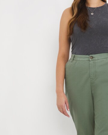 Stretch Chino Crop Trouser