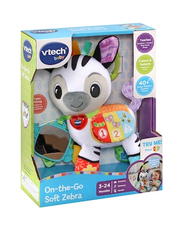Vtech On-the-Go Soft Zebra