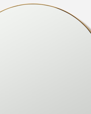 Gold Round Wall Mirror