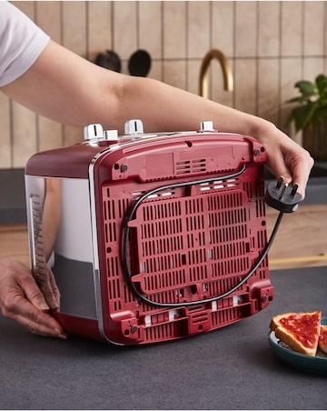 Morphy Richards Accents Pyramid Kettle & Toaster Rhubarb