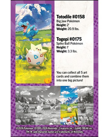 Pokemon TCG: Mega Evolution Ascended Heroes - Mini Tins - Togepi & Totodile