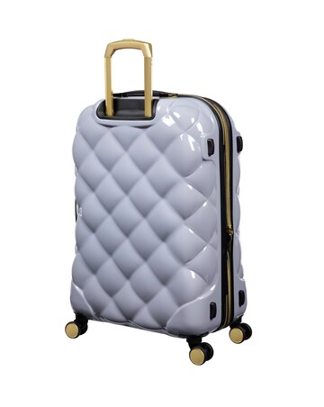 IT Luggage St Tropez Trois Medium Suitcase - Silver