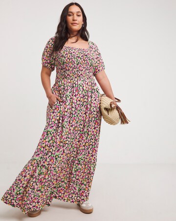 Joe Browns Ellie Shirred Jersey Maxi Dress