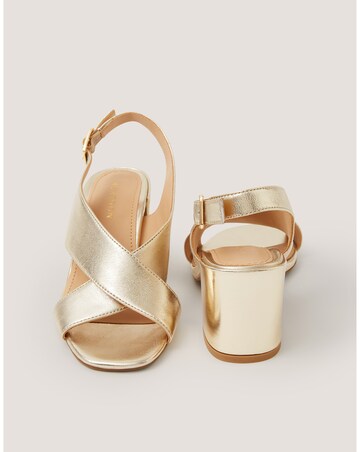 Monsoon Cally Leather Block Heels