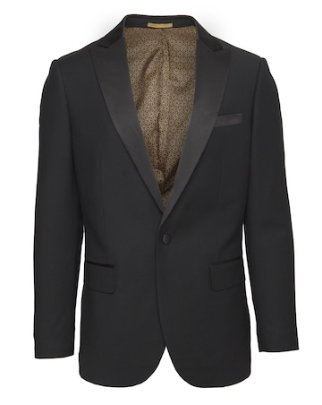 Premium Textured Tuxedo Suit Jacket
