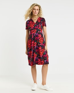 Joe Browns Romantic Florals Jersey Midi Dress