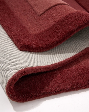 Stacked Border Rug