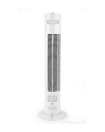 Beldray 32 Inch Tower Fan With Timer White