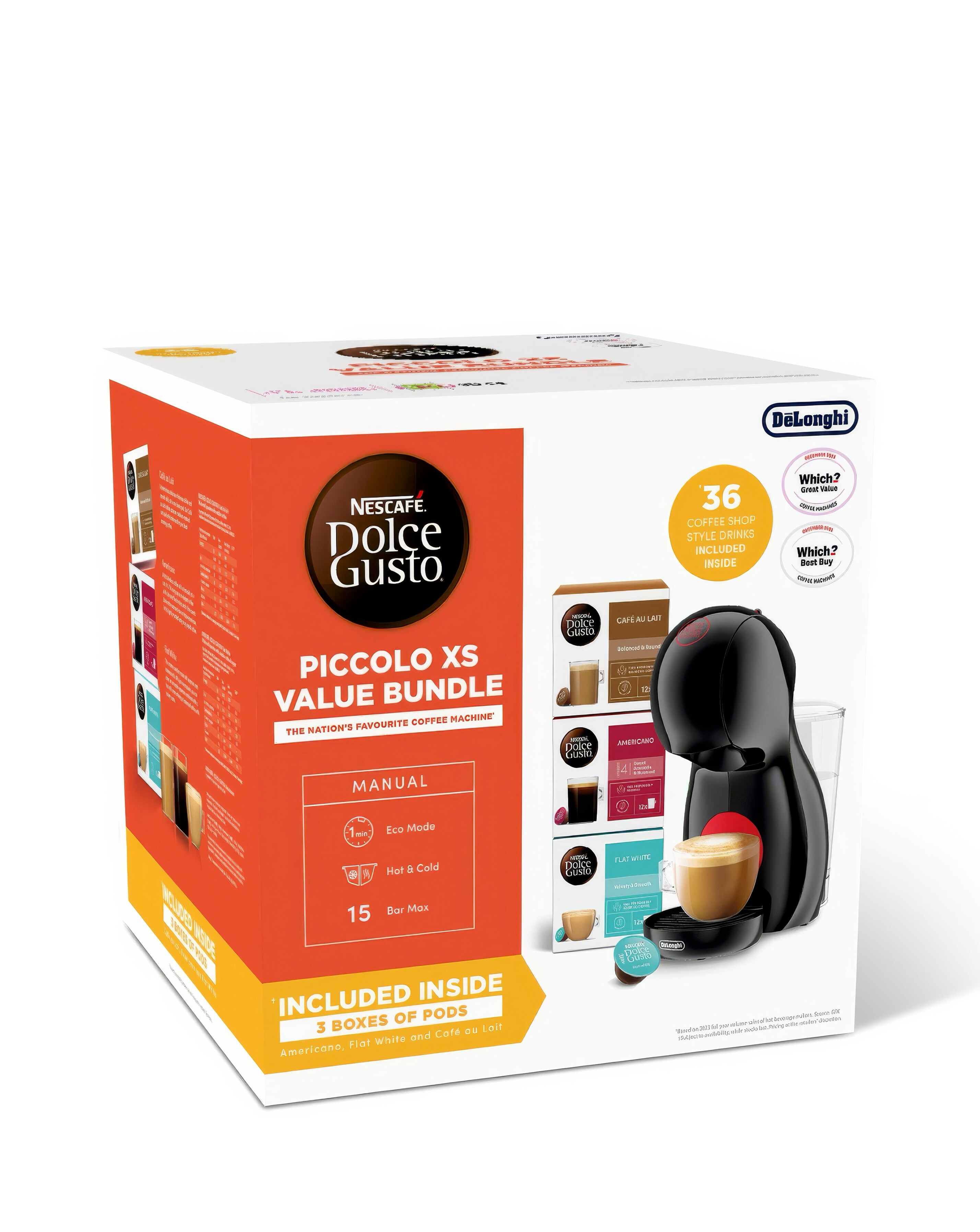 NESCAFE Dolce Gusto Piccolo XS Manual Coffee Machine | Ambrose Wilson
